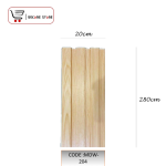 عود بديل خشب خامة  PVC - code MDW-204