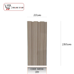 عود بديل خشب خامة  PVC - code MDW-209