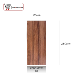 عود بديل خشب خامة  PVC - code MDW-211