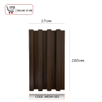 عود بديل خشب خامة  PVC - code MDW-303