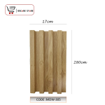 عود بديل خشب خامة  PVC - code MDW-305