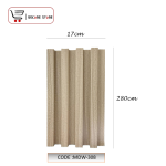 عود بديل خشب خامة  PVC - code MDW-308