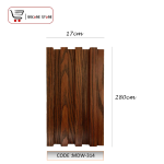عود بديل خشب خامة  PVC - code MDW-314
