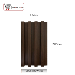 عود بديل خشب خامة  PVC - code MDW-315