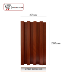 عود بديل خشب خامة  PVC - code MDW-316