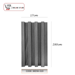 عود بديل خشب خامة  PVC - code MDW-319