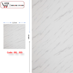 لوح بديل رخام سمك 3 مللي  PVC - Code  ML.305