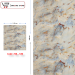 لوح بديل رخام سمك 3 مللي  PVC - Code  ML.530
