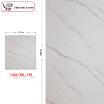 لوح بديل رخام سمك 3 مللي  PVC - Code  ML.729