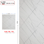 لوح بديل رخام سمك 3 مللي  PVC - Code  ML.750