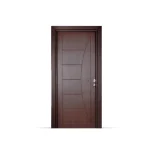 باب داخلي باري وود PVC  بني كود PP200-107