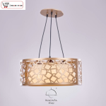 نجفه سيركل خشب دهبي-WCCH450